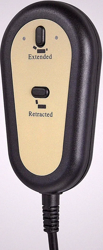 2 Button Chair Lift Remote Control,5 Pin Plug Recliner Replacement Fixed Elec