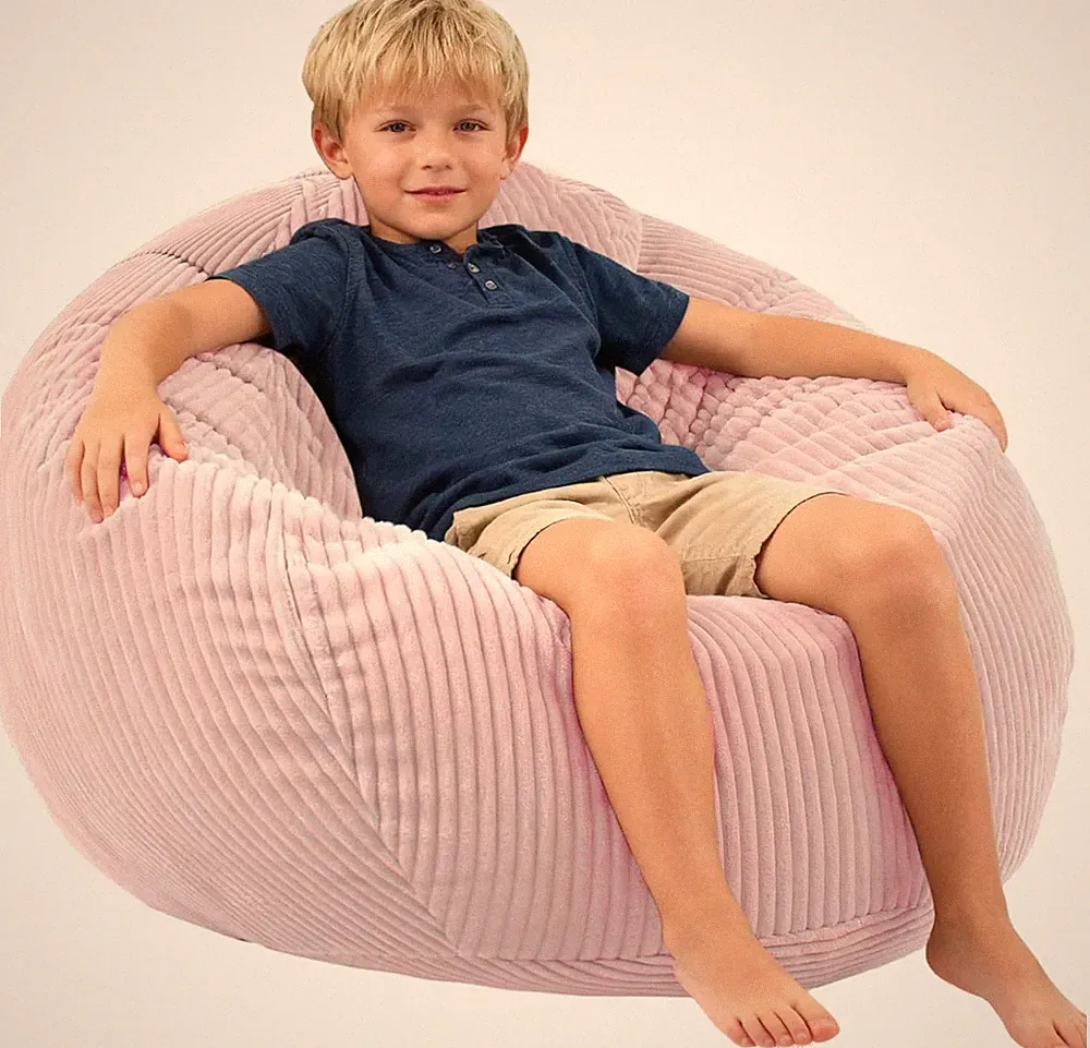 Bean Bag Chairs for Kids/Teen with Memory Foam Filling Bean Bag Sofa with Soft