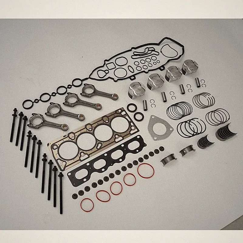 For Cruze 1.8L 2012-17 ES72469 Piston Bearing Con Rod Kit Engine Rebuild-Gasket