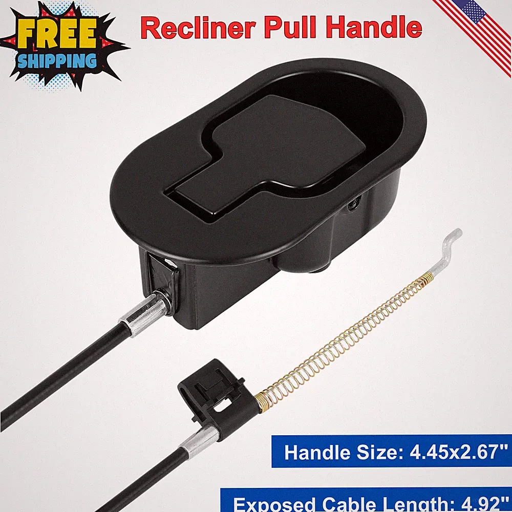 Heavy-Duty Recliner Handle with Cable, Fit Most Recliner Sofa Brands Replacement