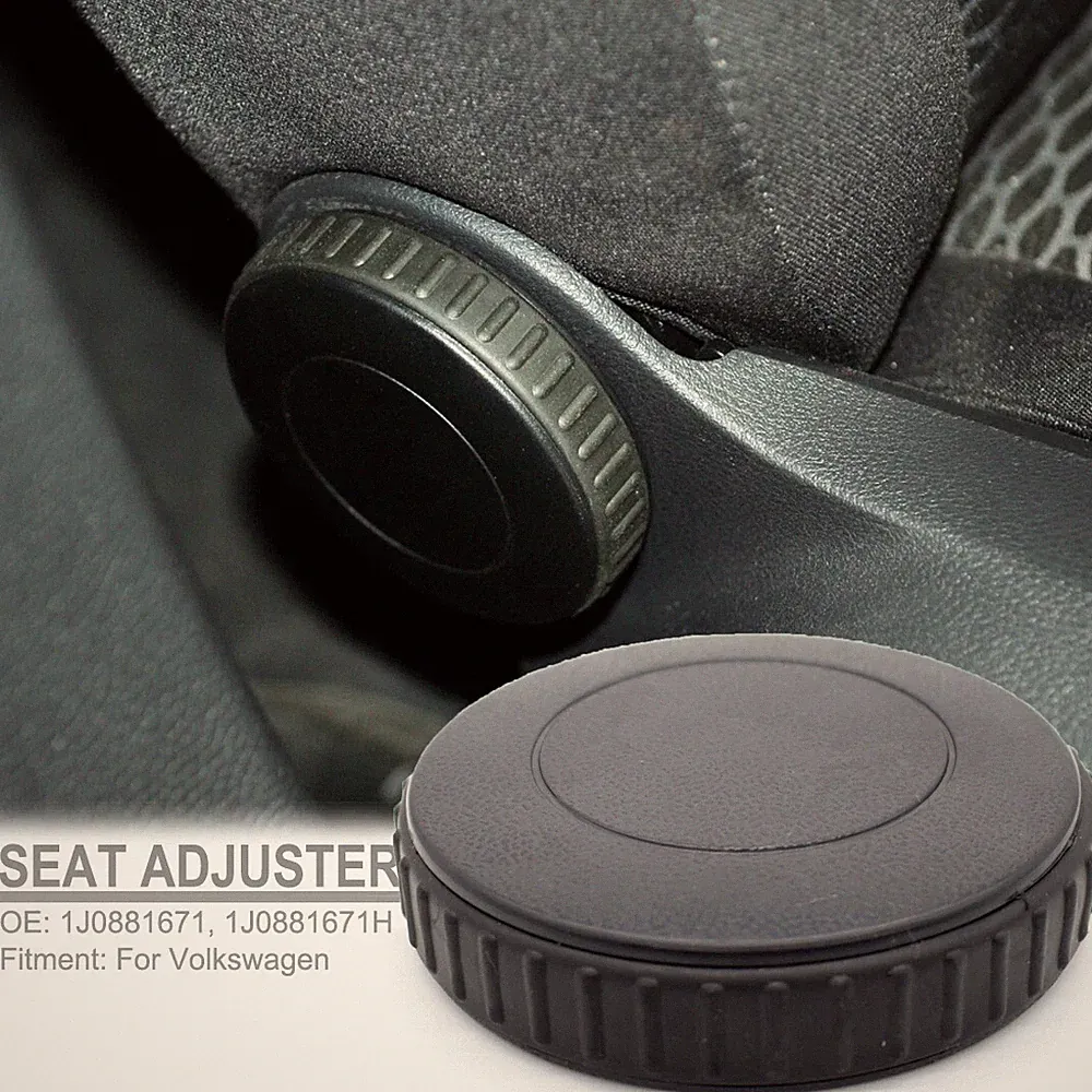 Seat Adjust Recline Black Knob Handle For Jetta Polo Golf Touran Bora Adjuster