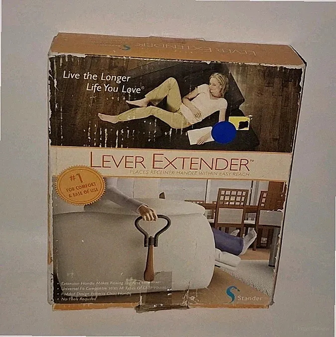 Stander Lever Extender Oversized Handle for Easy Chair Recliner Handles NEW NOB